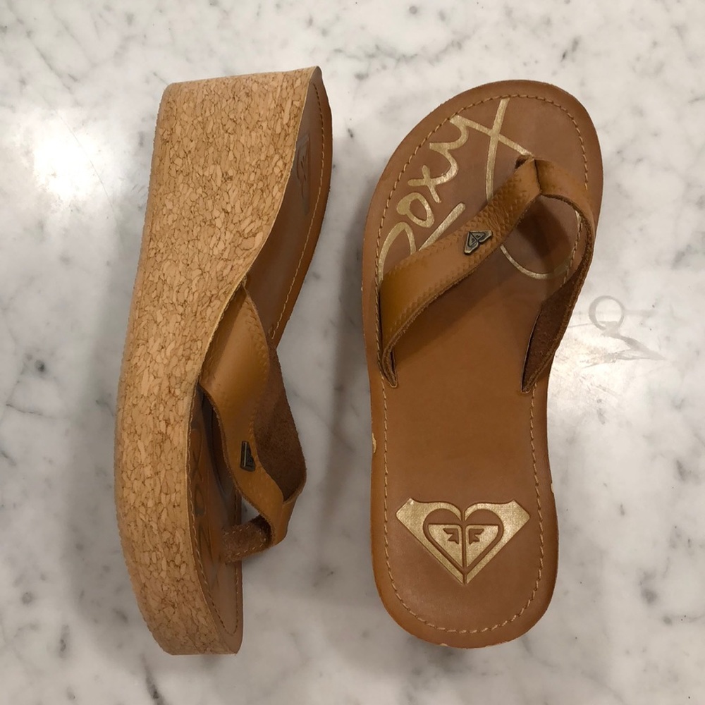 Roxy leather sandals